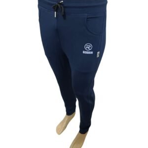 Men Solid Relax Fit Track Pants Aero